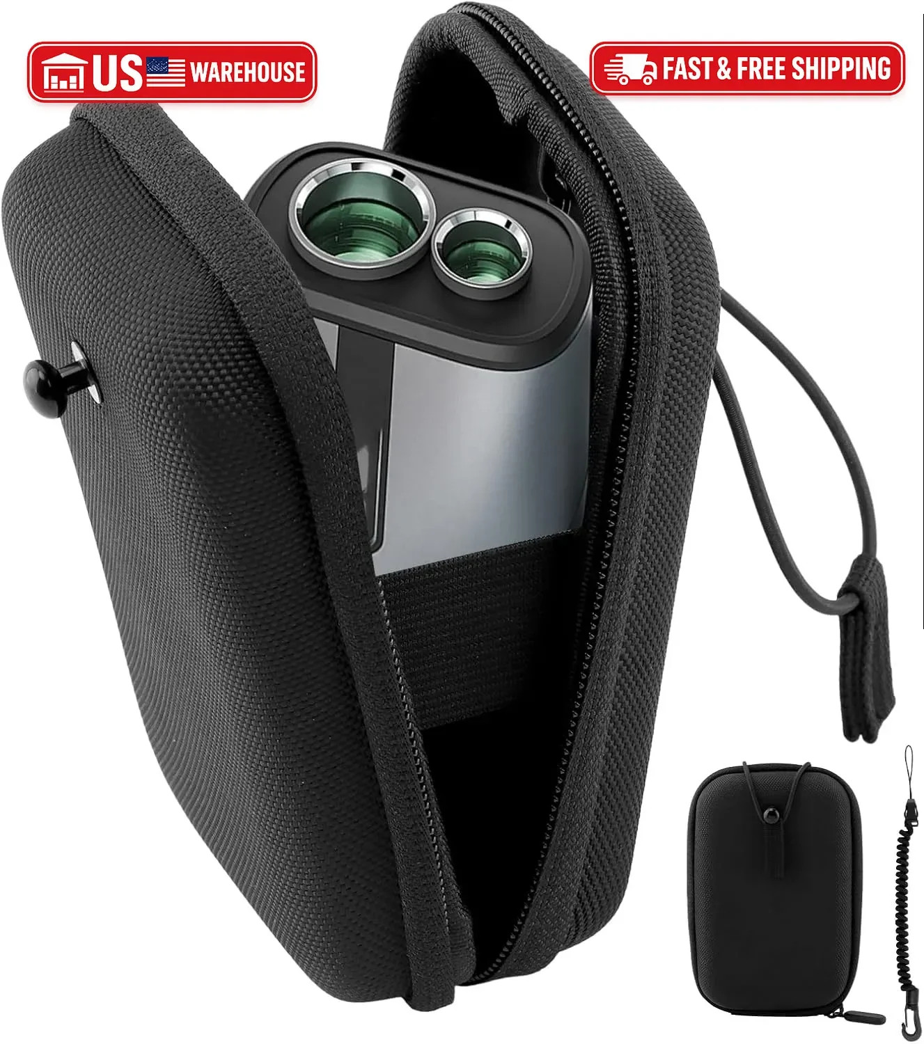 Golf Rangefinder Case, Rangefinder Hard Shell Case Compatible with Tectectec, In