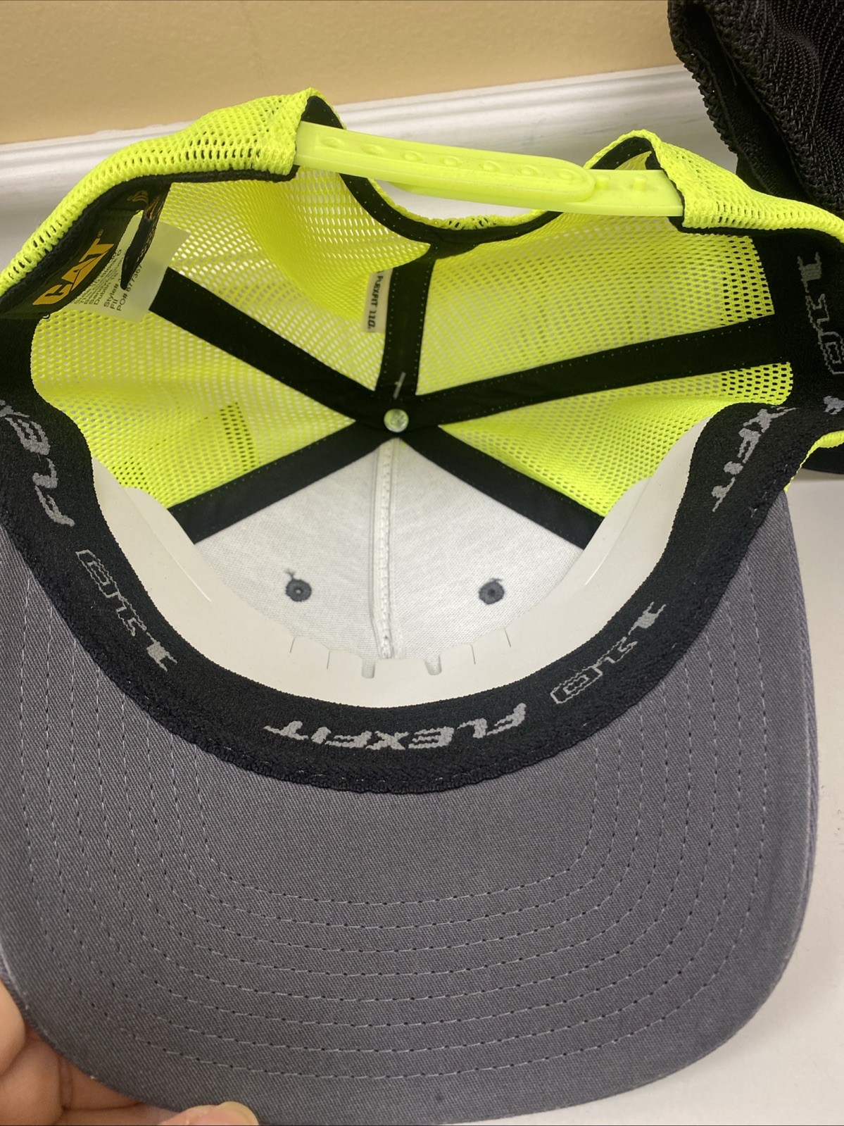 CAT Flexfit Snapback Mesh Hat One Ten Choose Color Licensed NWT