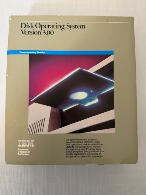 IBM PC DOS 3.0 Disk Operating System Complete Binder Manual Disks 1984 Vintage