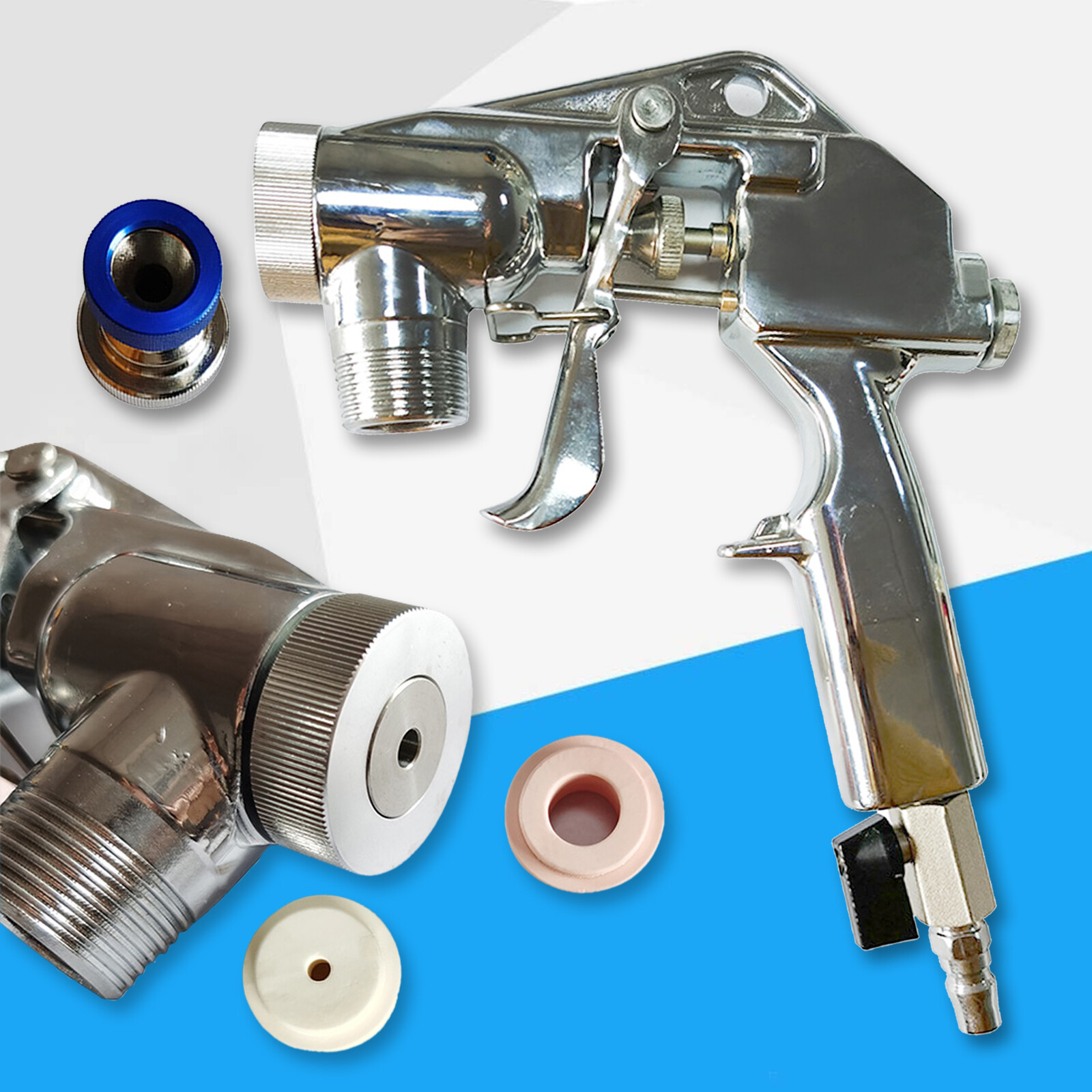 For RTX-1500 Professional Texture Spray Gun 24S134 with Tips grade