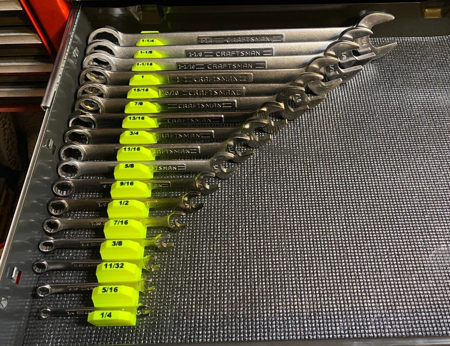 QRT Mag Lock Slanted Wrench Organizer Racks