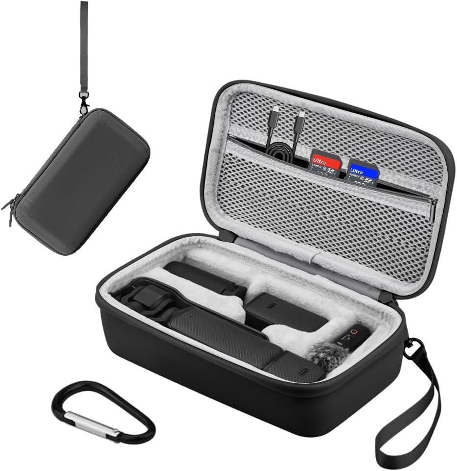 Osmo Pocket 3 Case, Portable Carrying Bag for DJI Osmo Pocket 3 Creator