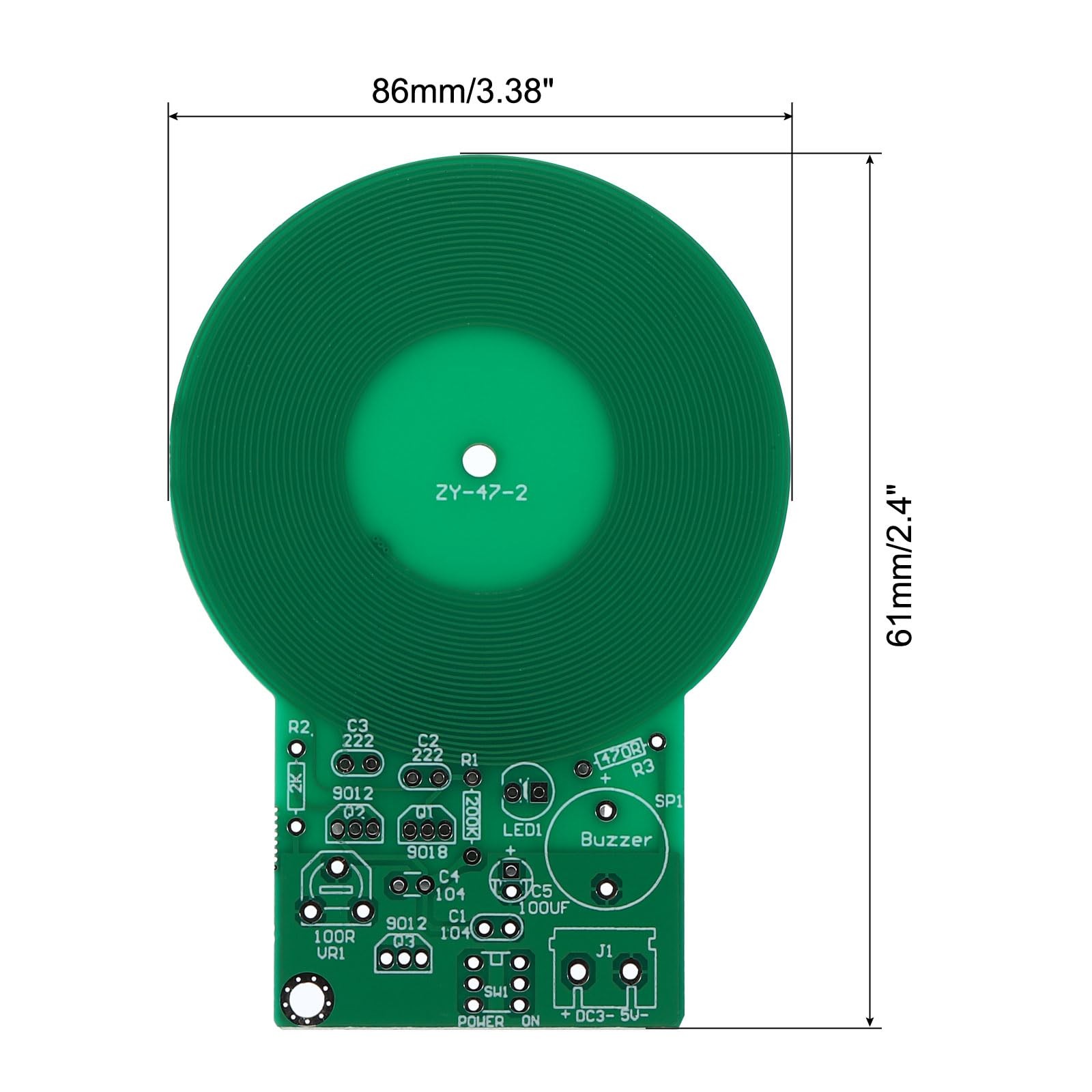 Soldering Practice Board, 4 Set Electronics Kit Prototype PCB Board DIY Weldi...