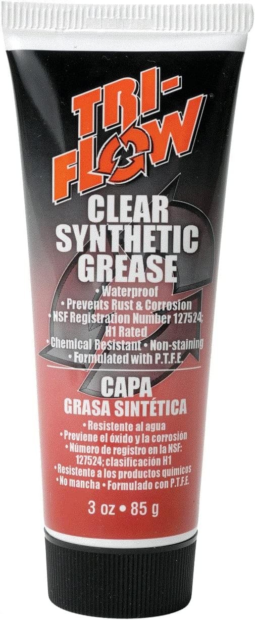 TriFlow Multi Purpose Lubricant TF23004 (2pk); Synthetic Grease 3oz Squeeze Tube