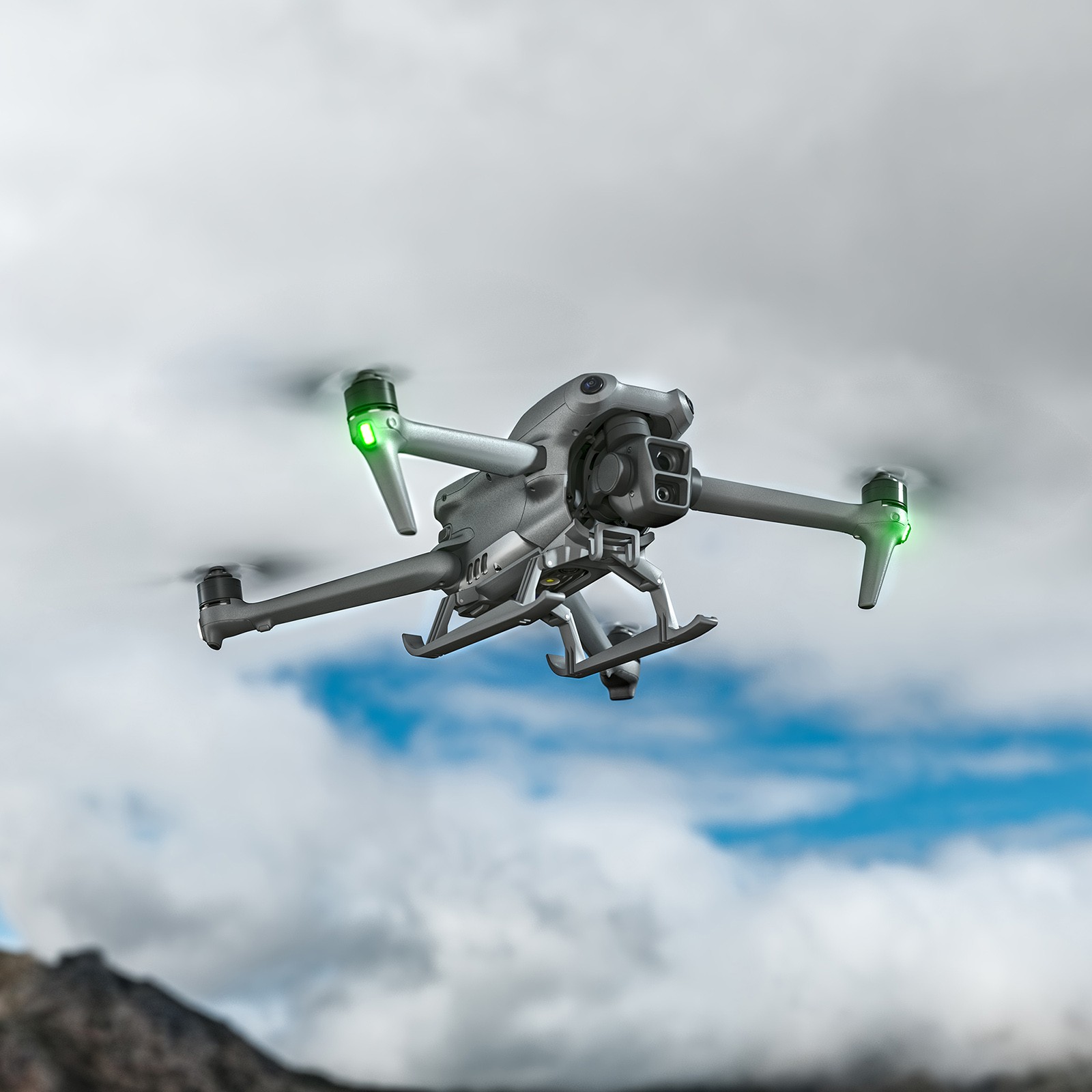 Foldable Extended Landing Gear for DJI Air 3