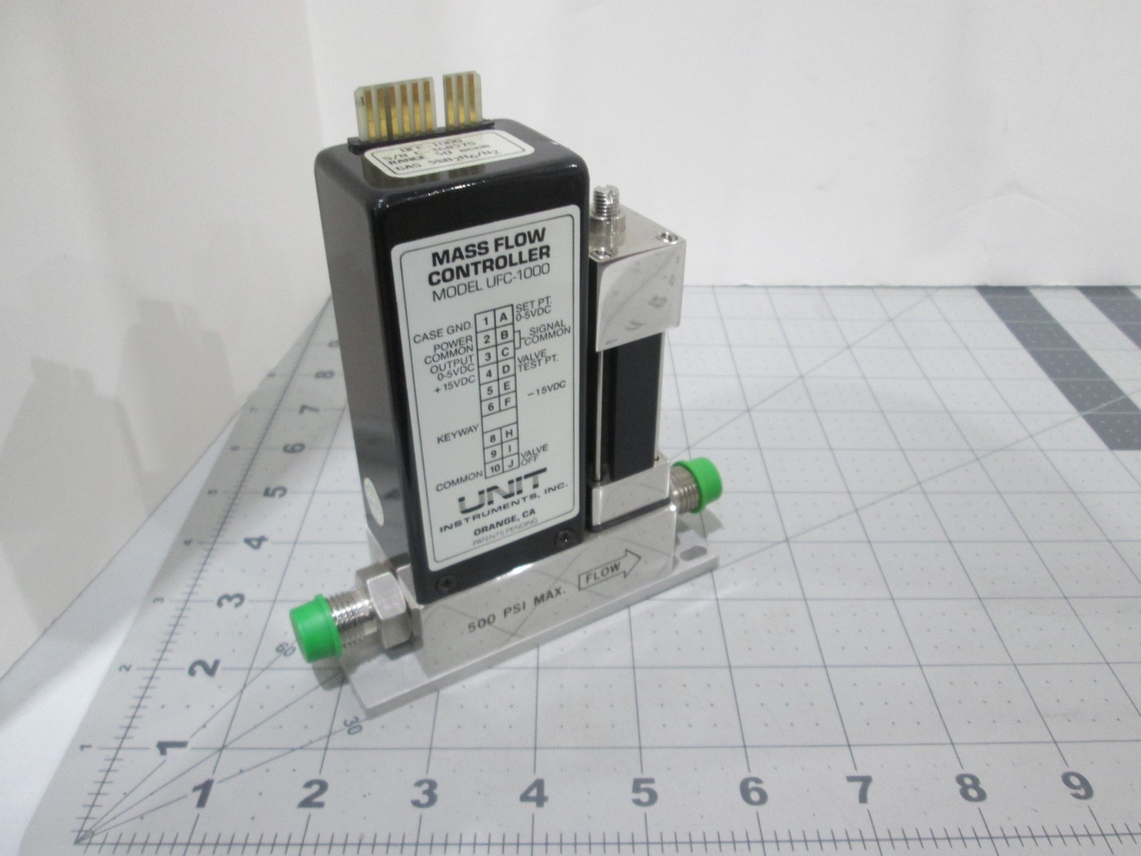Unit, UFC-1000, Mass Flow Controller, 5%B2H6/N2, 50 SCCM, Used