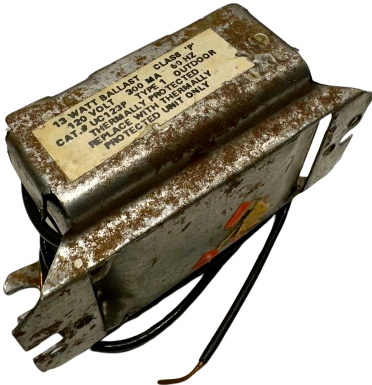Keystone Transformer UC123P Class P, 13 Watt Ballast, 120V, 300MA, 60HZ