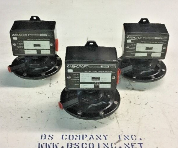 Ashcroft Pressure Switch RNG: 150" H20 Proof: 160psi D420V #1273