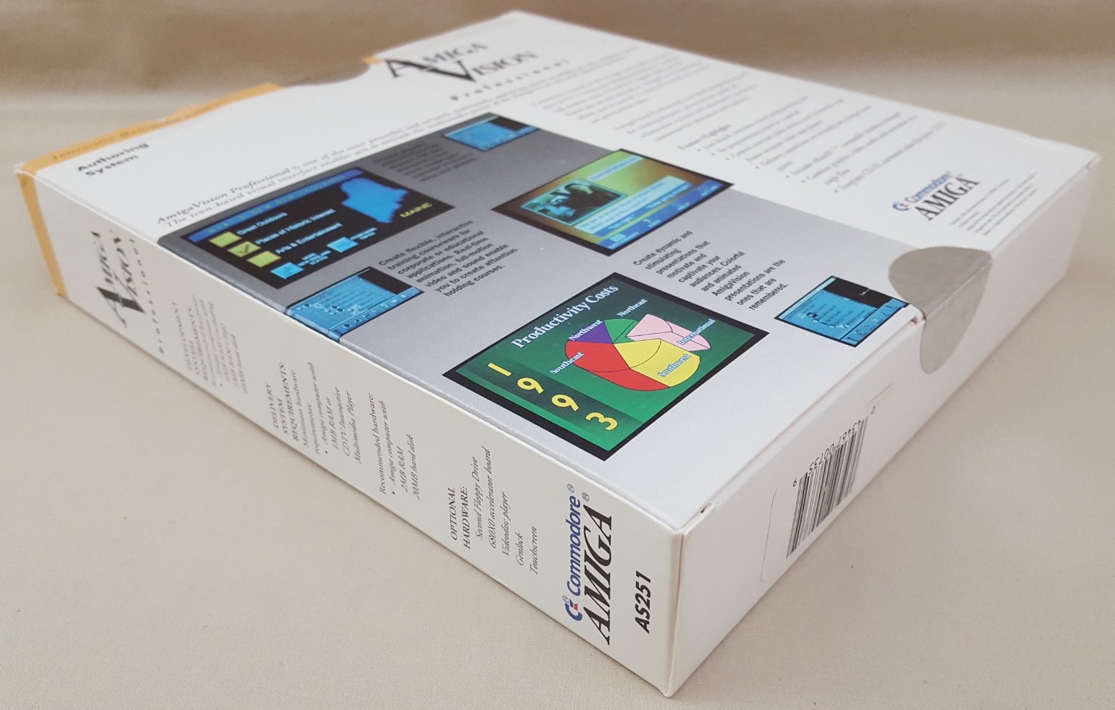 Amiga Vision Professional Authoring Software for Commodore Amiga NOS Box Sealed