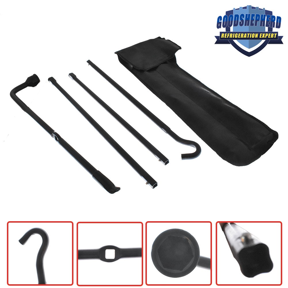 Spare Tire Tool Kit Lug Wrench Extension Tire Jack w/ bag For Ford F-150 2004-14
