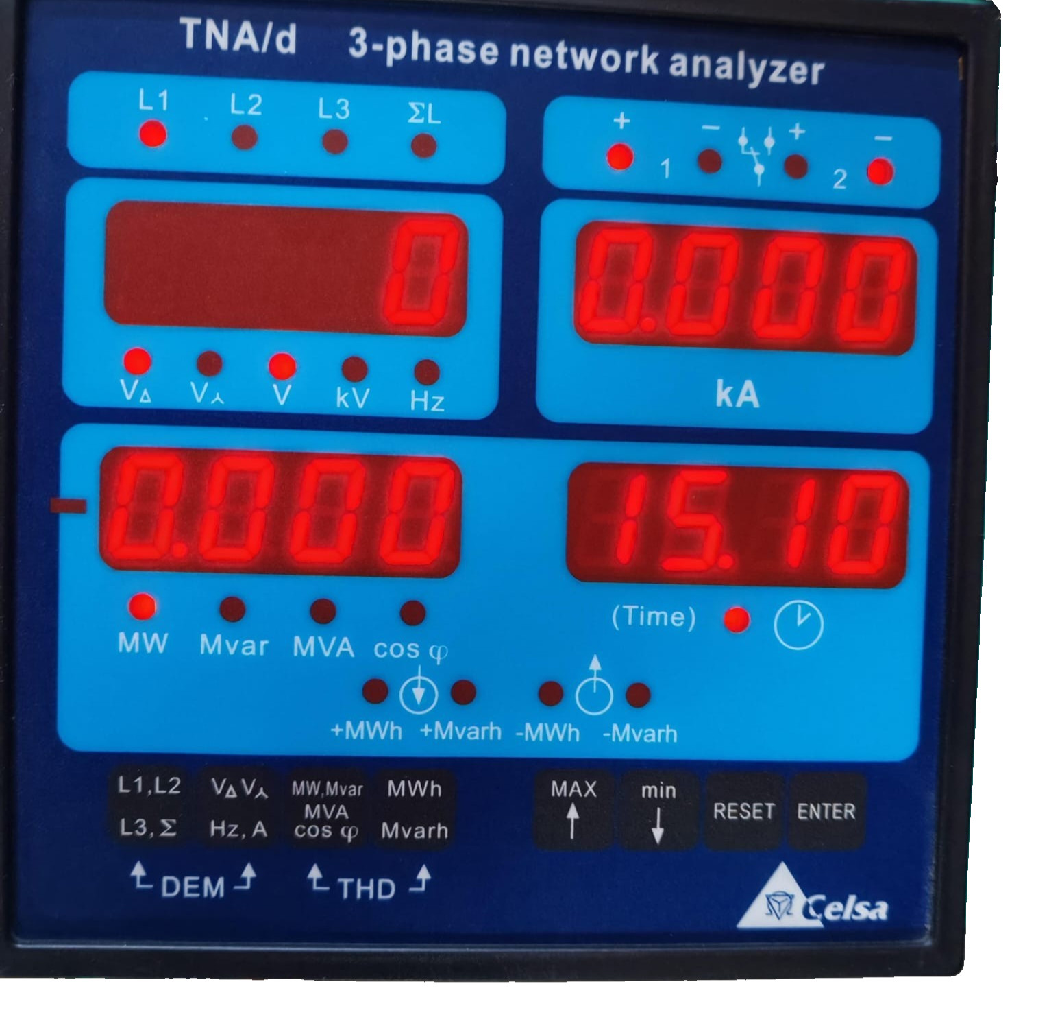 CELSA TNA/D 3-PHASE NETWORK ANALYZER