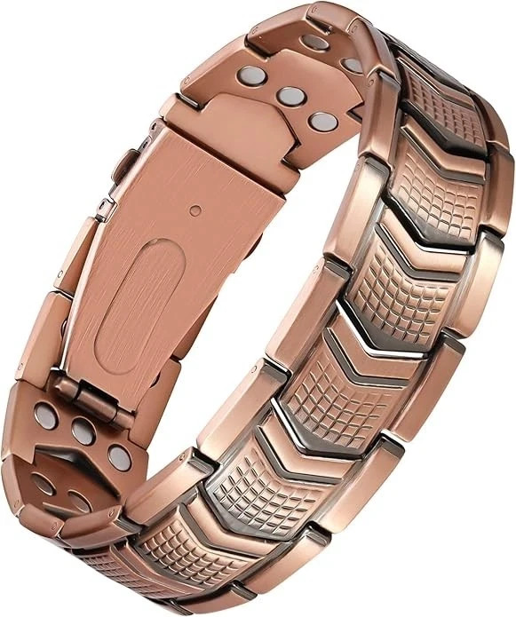 Copper Bracelet for Men, 3X Strength Magnetic Bracelets for Men USA