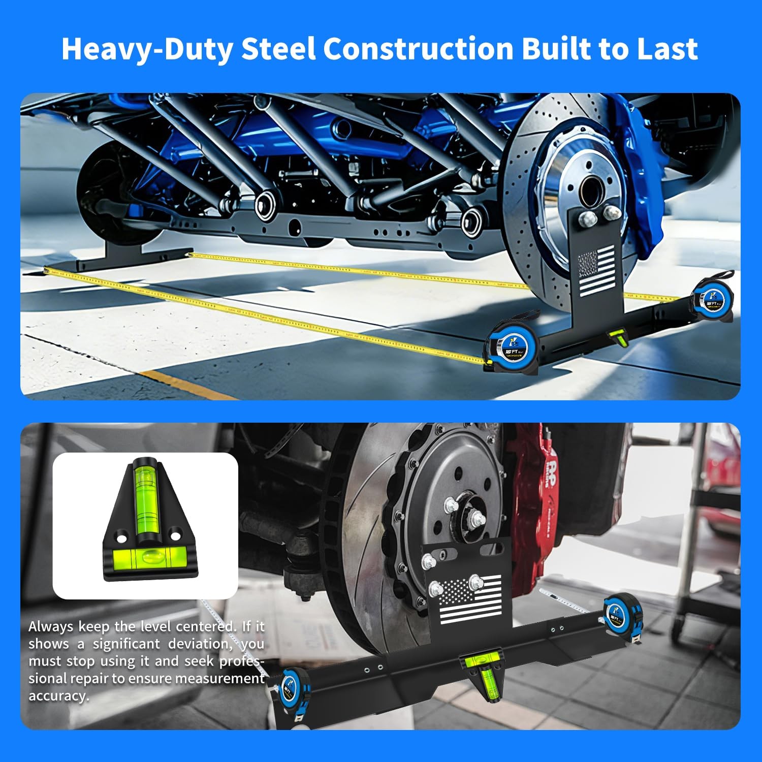 ANYIPAI Wheel Alignment Tool, Tool Kit Without Removing...