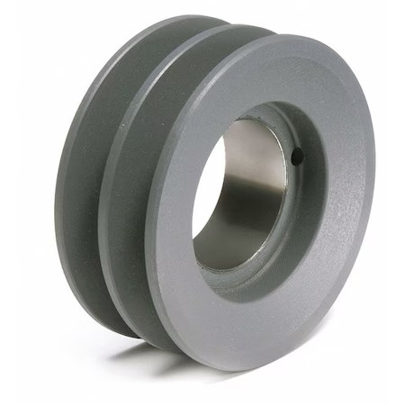 Zoro Select 2Ak41 V-Belt Pulley, Cast Iron, 3.95" O.D.,  2Ak41