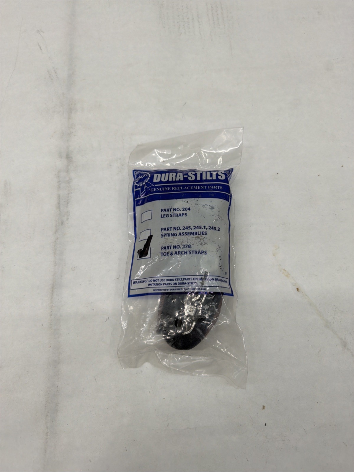 Dura-Stilt Arch & Toe Strap Kit DURA278 – Genuine Replacement Parts