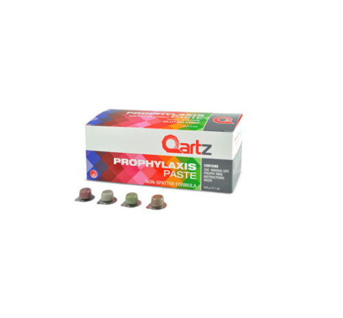Qartz 58-00079 Coarse Mint Parfait Dye-Free Prophy Paste with Fluoride 200/Bx