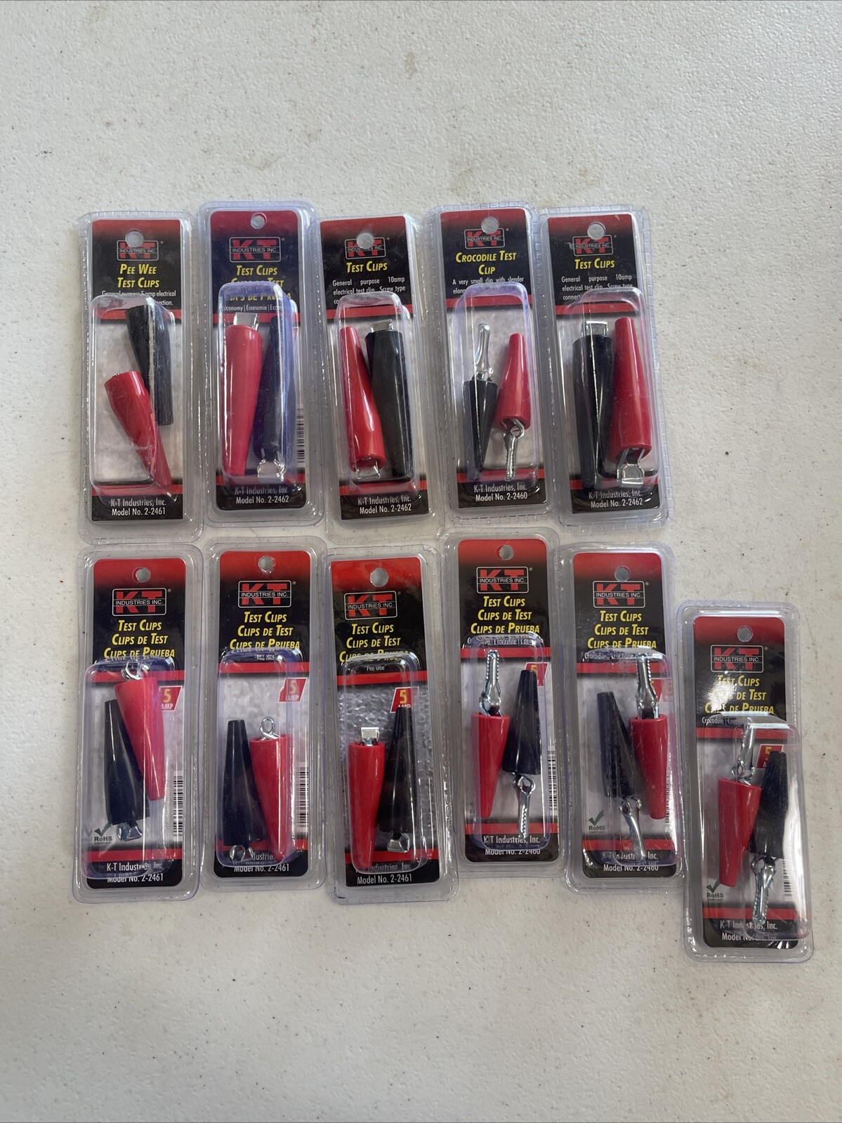 KT Industries Test Clip Lot Of 11