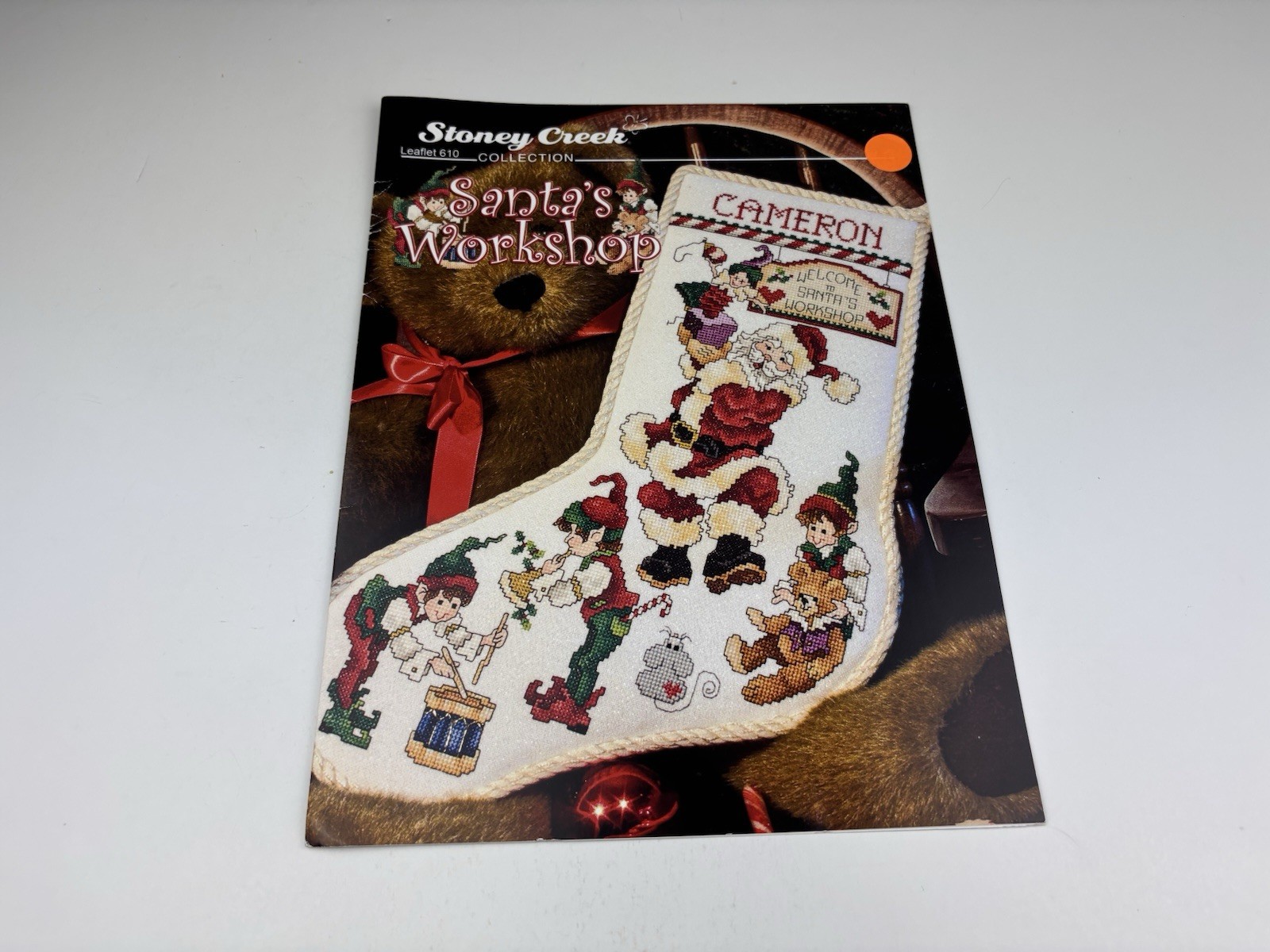 Stoney Creek Santa’s Workshop Counted Cross Stitch Pattern 8S
