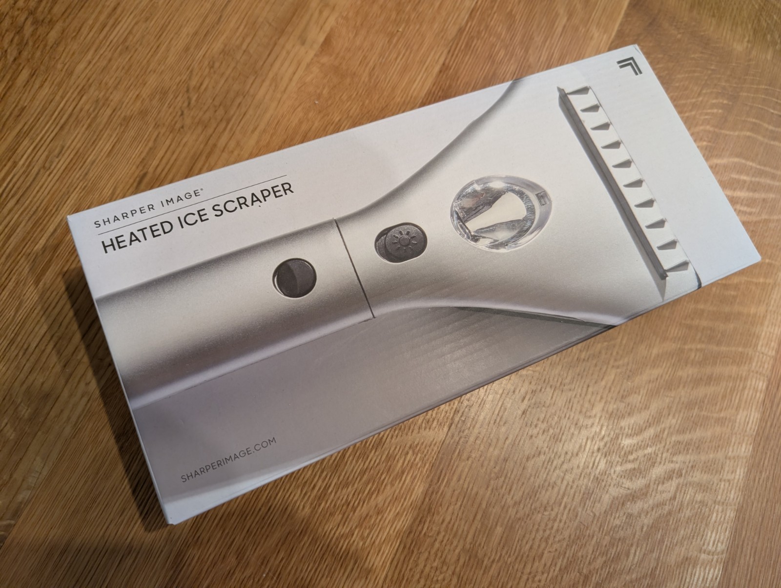 Sharper Image Heated Ice Scraper, New and Unopened
