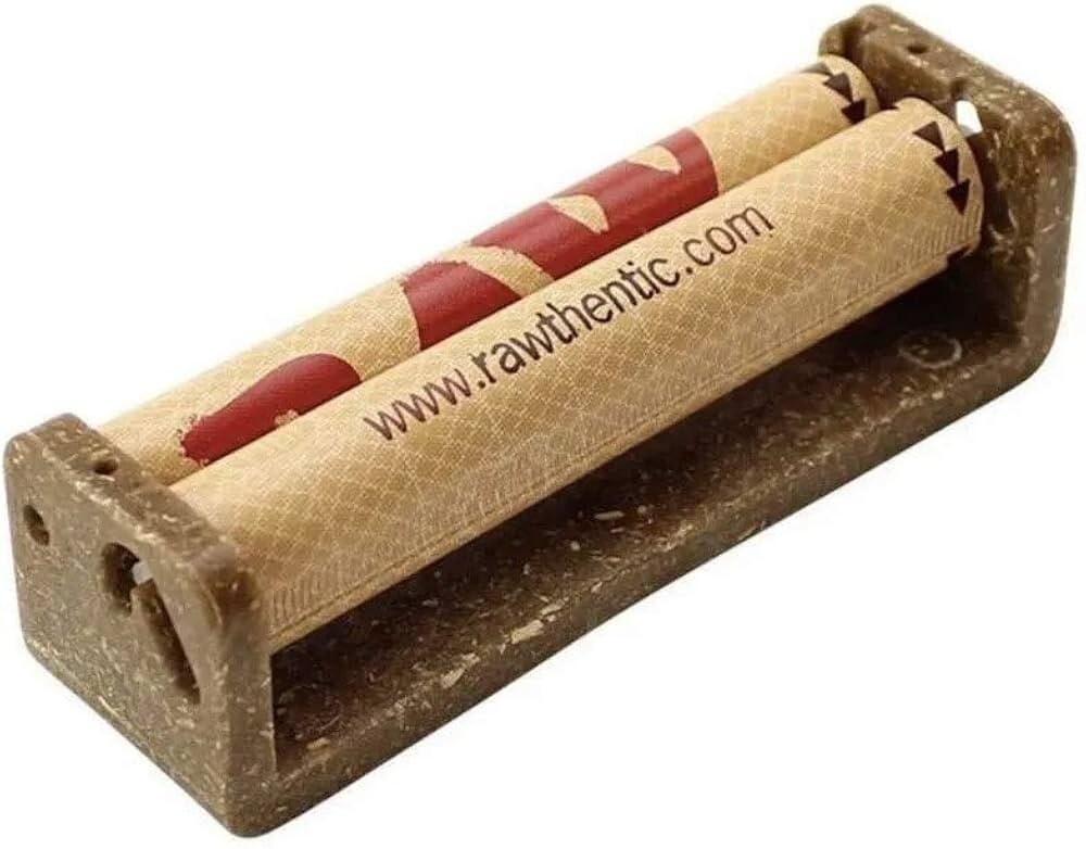 2 RAW EcoPlastic 79mm Rollers – Classic Adjustable Cigarette Rolling Machines