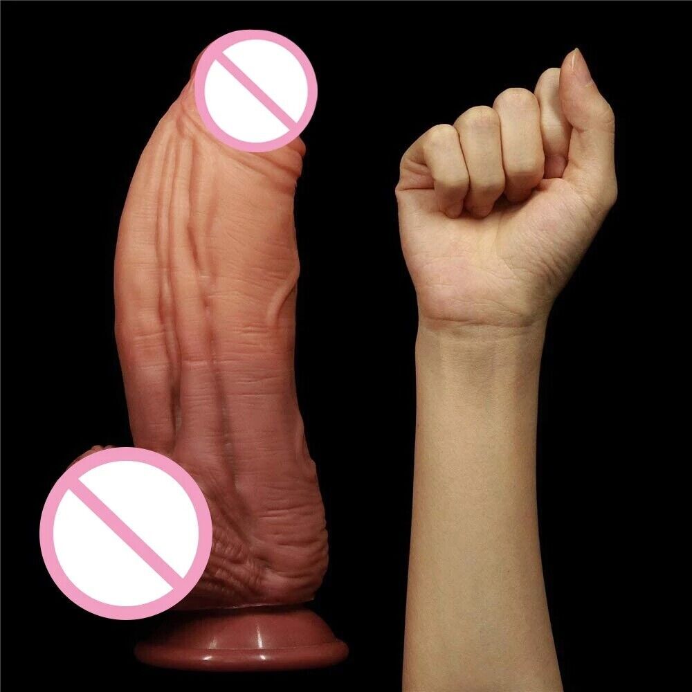 Dildo9Inch Realistic Lifelike Big Real Dong Suction Cup Waterproof Women Toy
