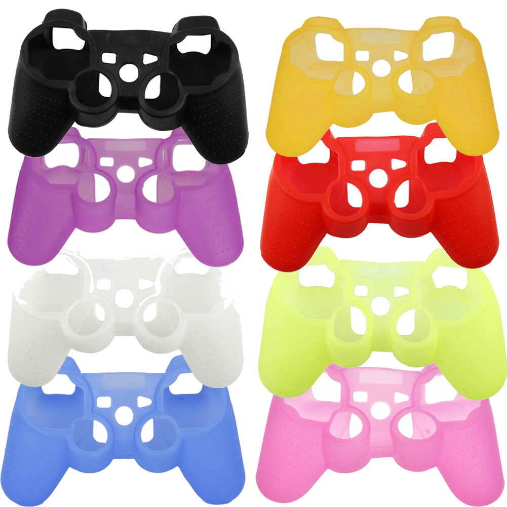 Silicone Protective Case Cover for PS3 Controller Gamepad Gel Rubber Skin Case