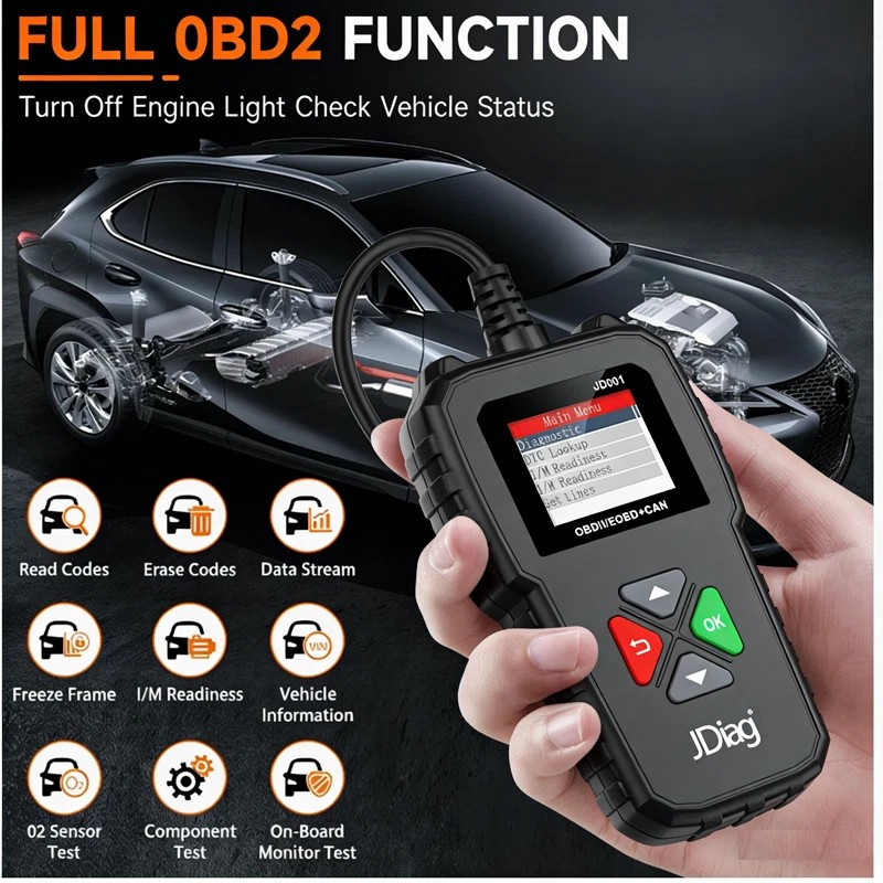 Code Reader For Chrysler Aspen Dodge Ram 1500 2500 3500 5.7L Check Engine Light