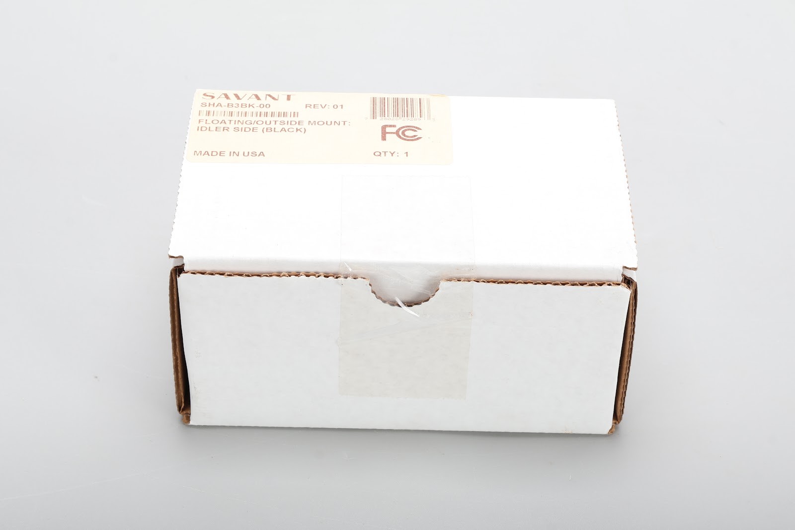 Savant SHA-B3BK-00 Floating Shade Mount Idler Side - New Open Box