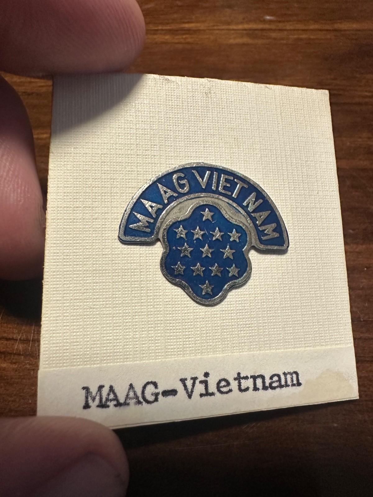 US Army MAAG Vietnam Beer Can DI