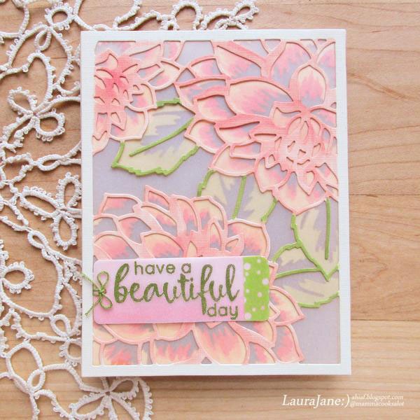Altenew Layered Floral Cover Dies A & B