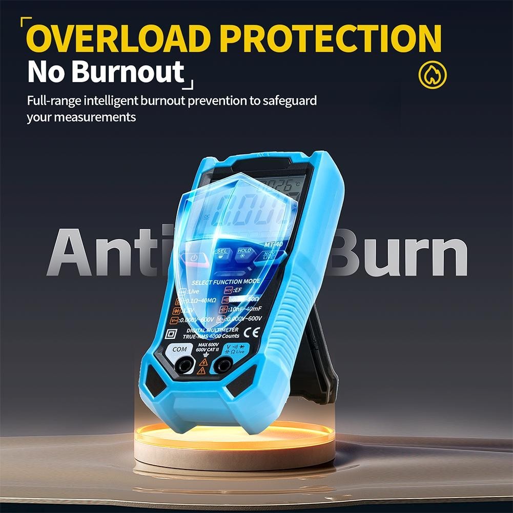 MT40 Digital Multimeter with High Definition Display and Fast Sampling Rate