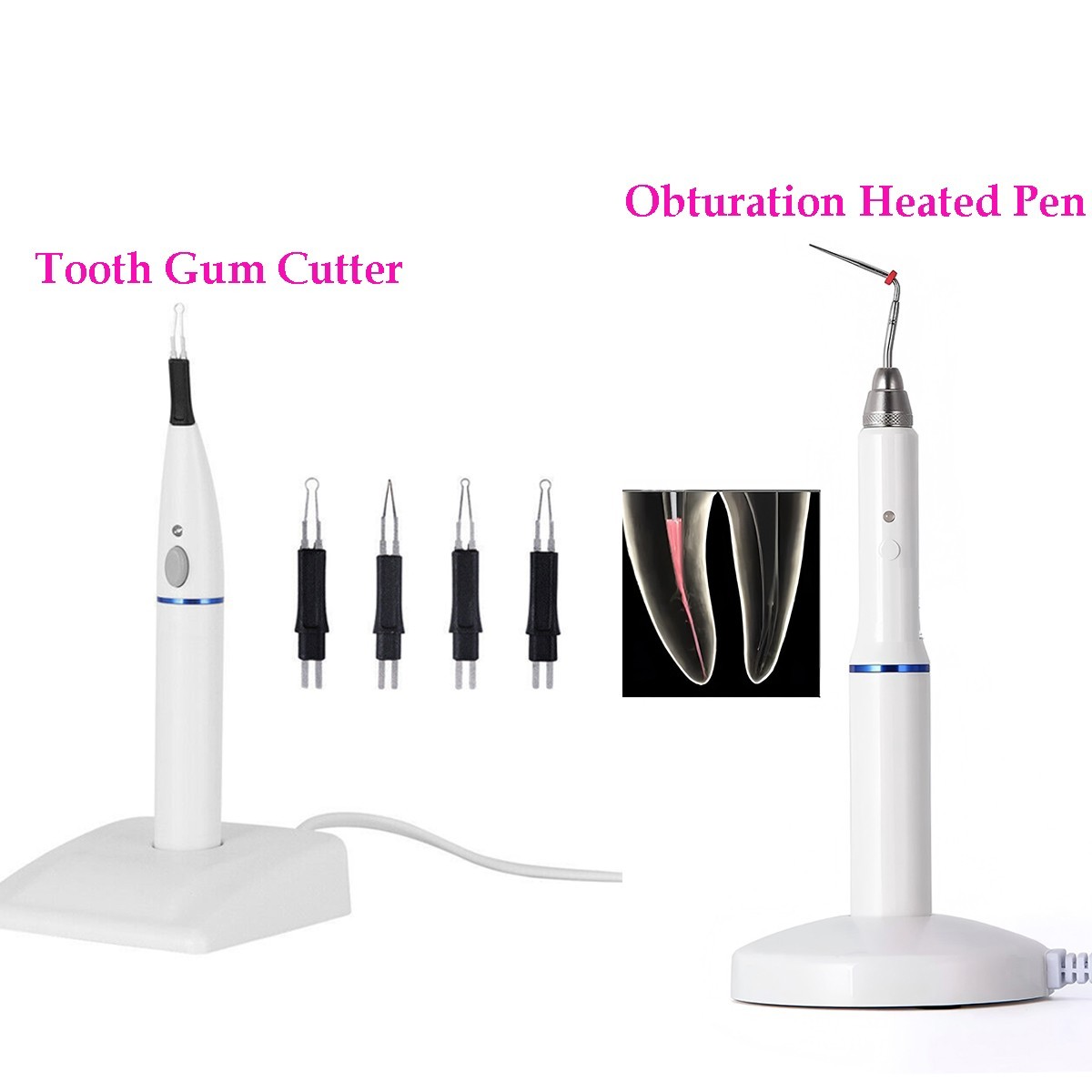 Dental Endo Gutta Percha /Obturation Units Heated Pen /Tooth Gum Cutter / Points