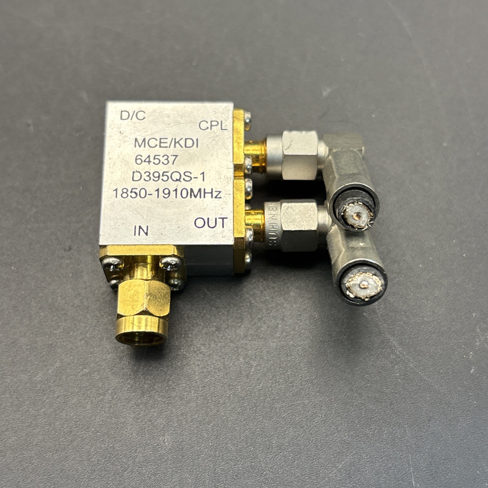 Mini-Circuits / MCE-KDI Coaxial Coupler 64537 D397QS-1 1850–1910 MHz – Used