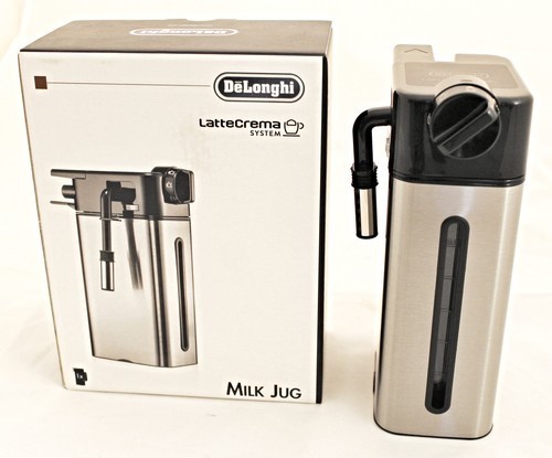 DELONGHI MILK FROTHING JUG DLSC008 FOR ESAM6900   GENUINE BRAND NEW IN BOX