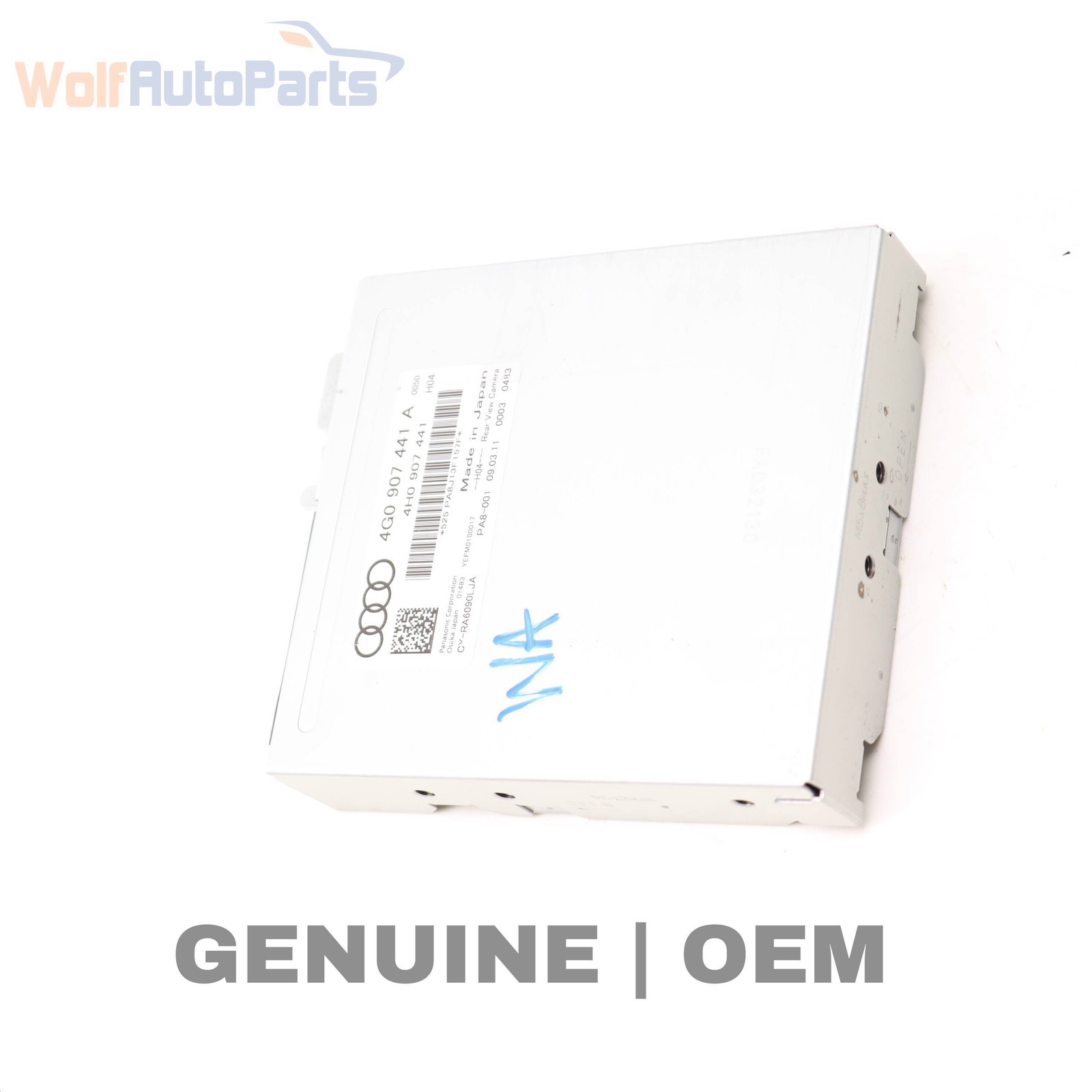 2012 AUDI A6 - REAR VIEW / Reverse Camera Control Module 4G0907441A
