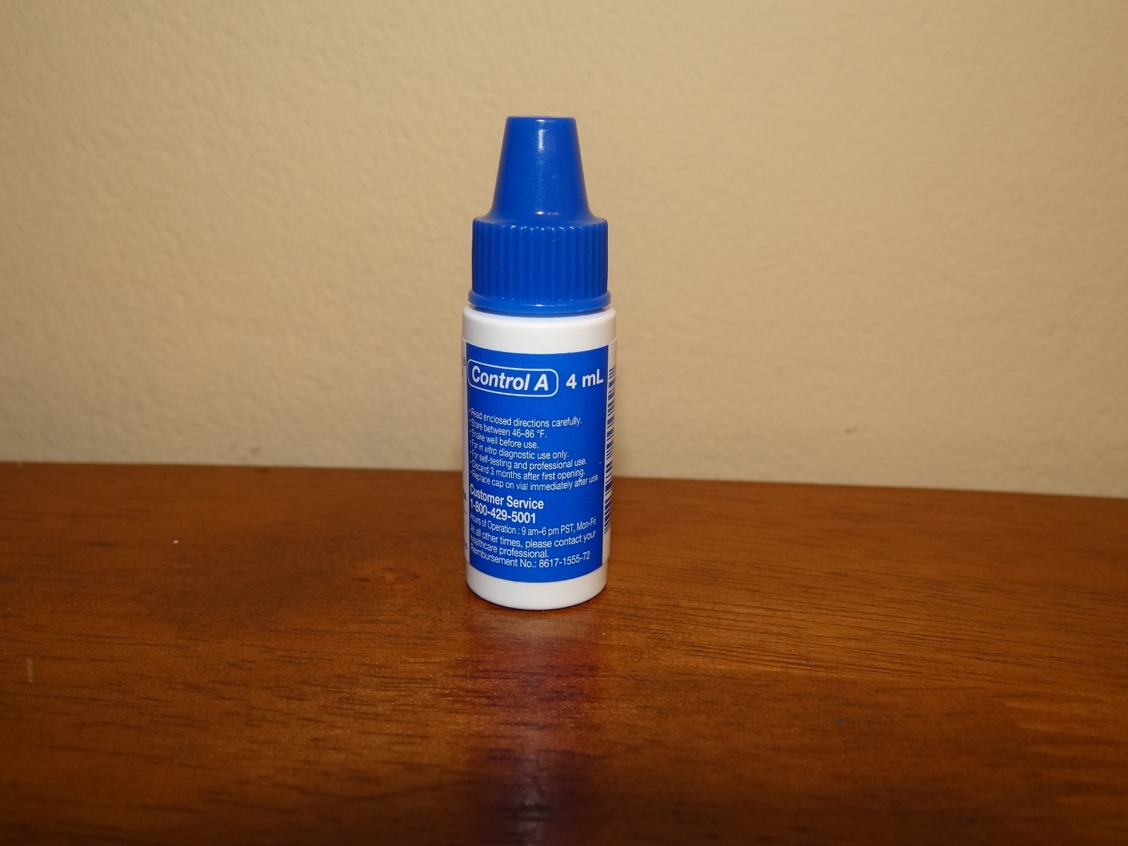 CareSens Diabetic Glucose Control Solution 4 ml Normal A ~ EXP 10/2026