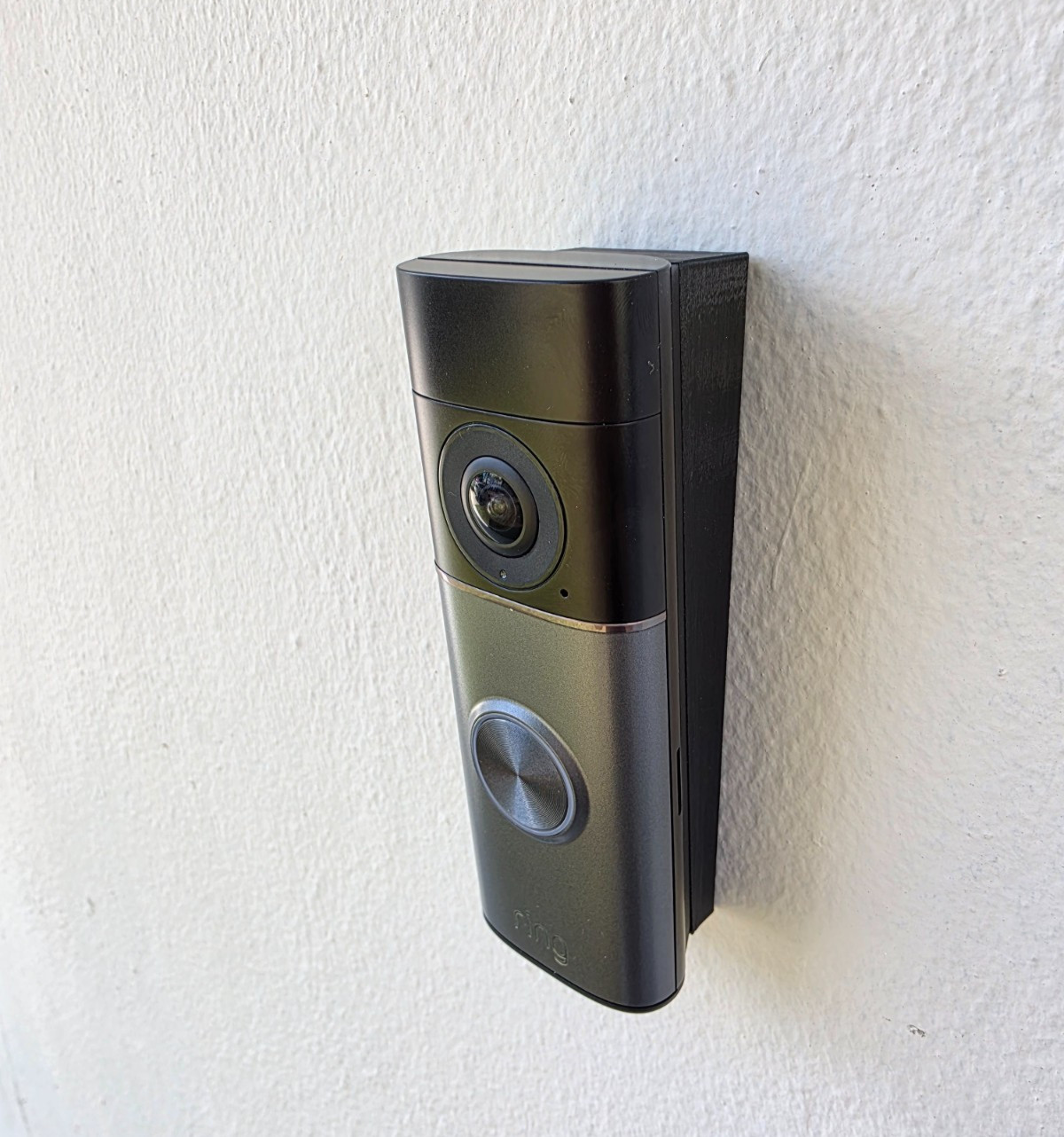 Ring Wired Doorbell Pro 3rd Gen Retinal 4K Vertical Wedge Up/Down Angle 5 - 10