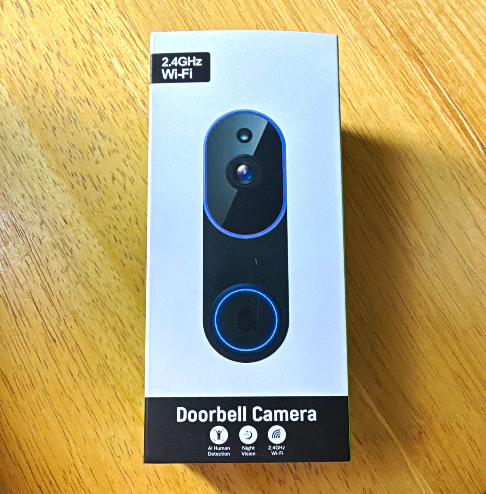 P52 Video Doorbell Camera 2.4GHz Wi-Fi Wireless Night Vision Two-Way