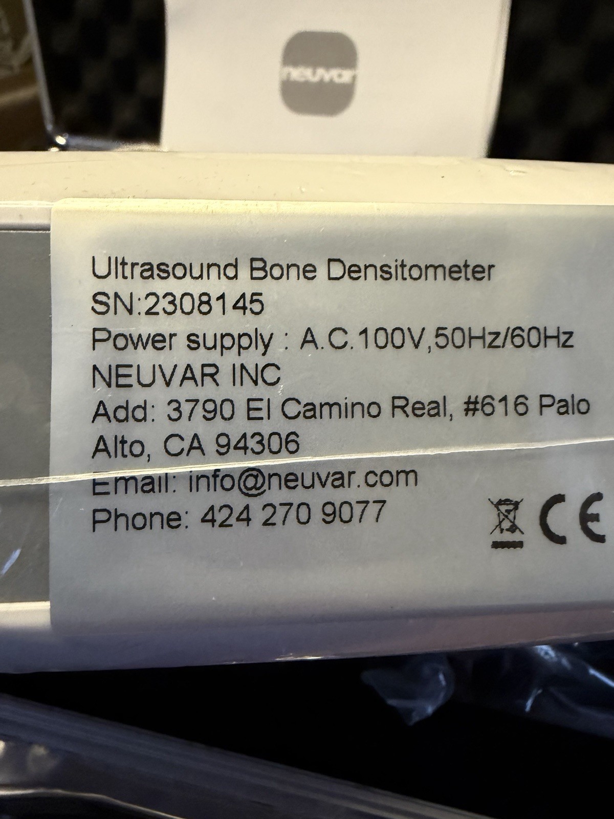 Neuvar MSLBD09. NIB