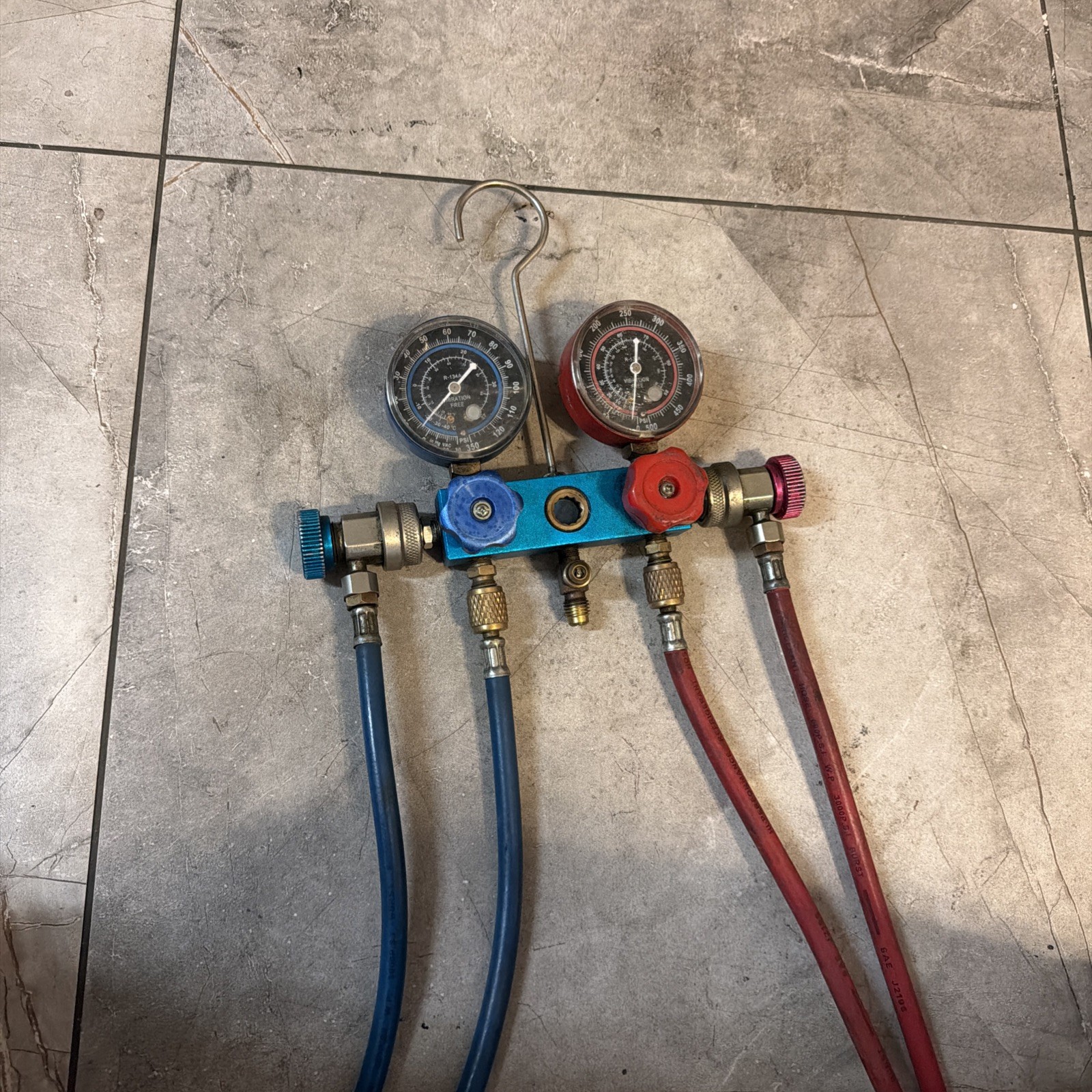 K28, R22, R404a & R410a, Check & Charge-Kit Gauge Kit & Charging Hose