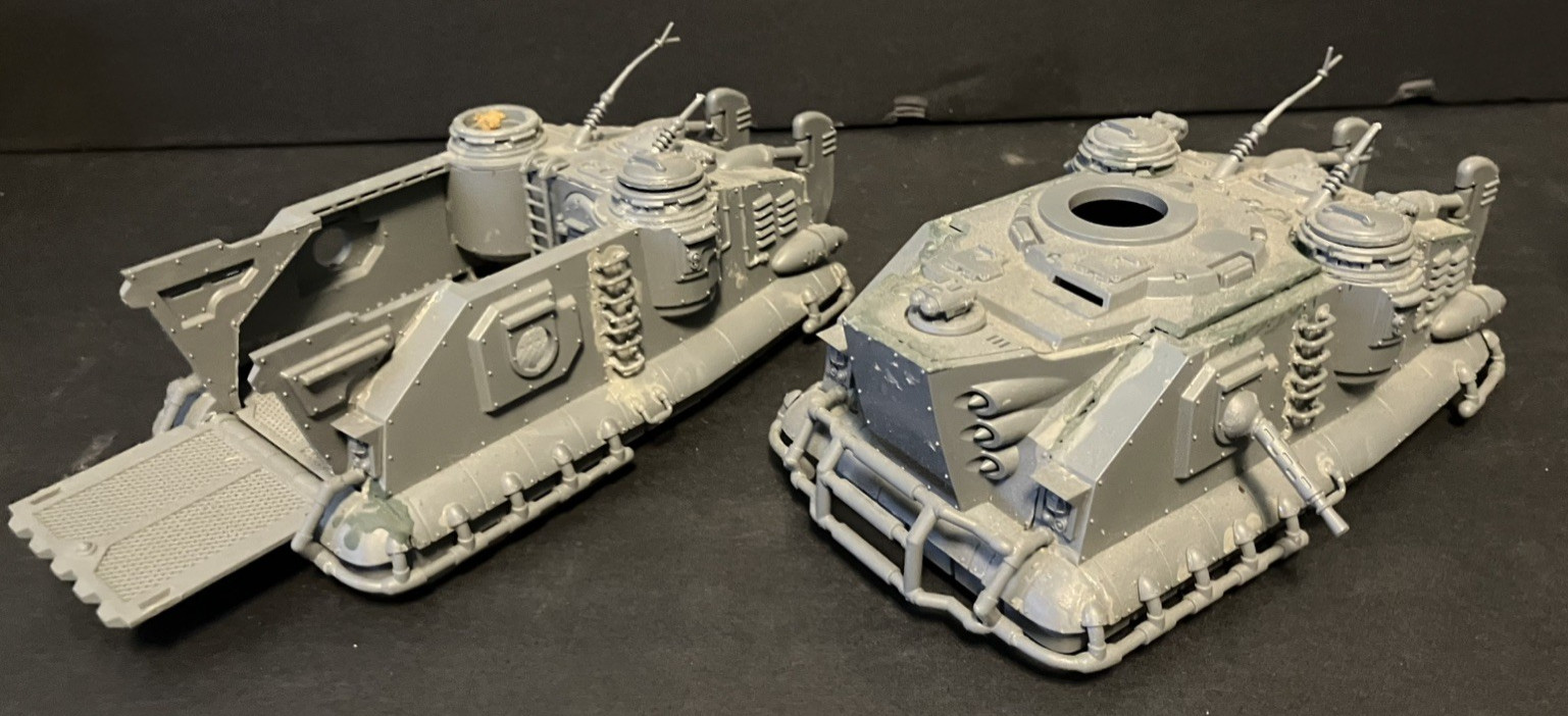 Warhammer 40K Adeptus Mechanicus Skorpius Dunerider & Disintegrator Incomplete