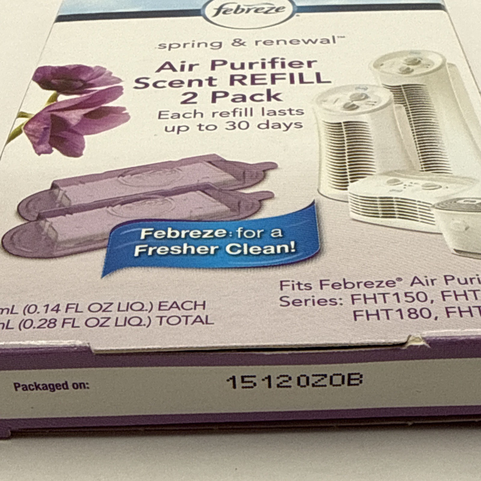 Febreze Spring & Renewal Air Purifier Scent Refill - 2 Pack