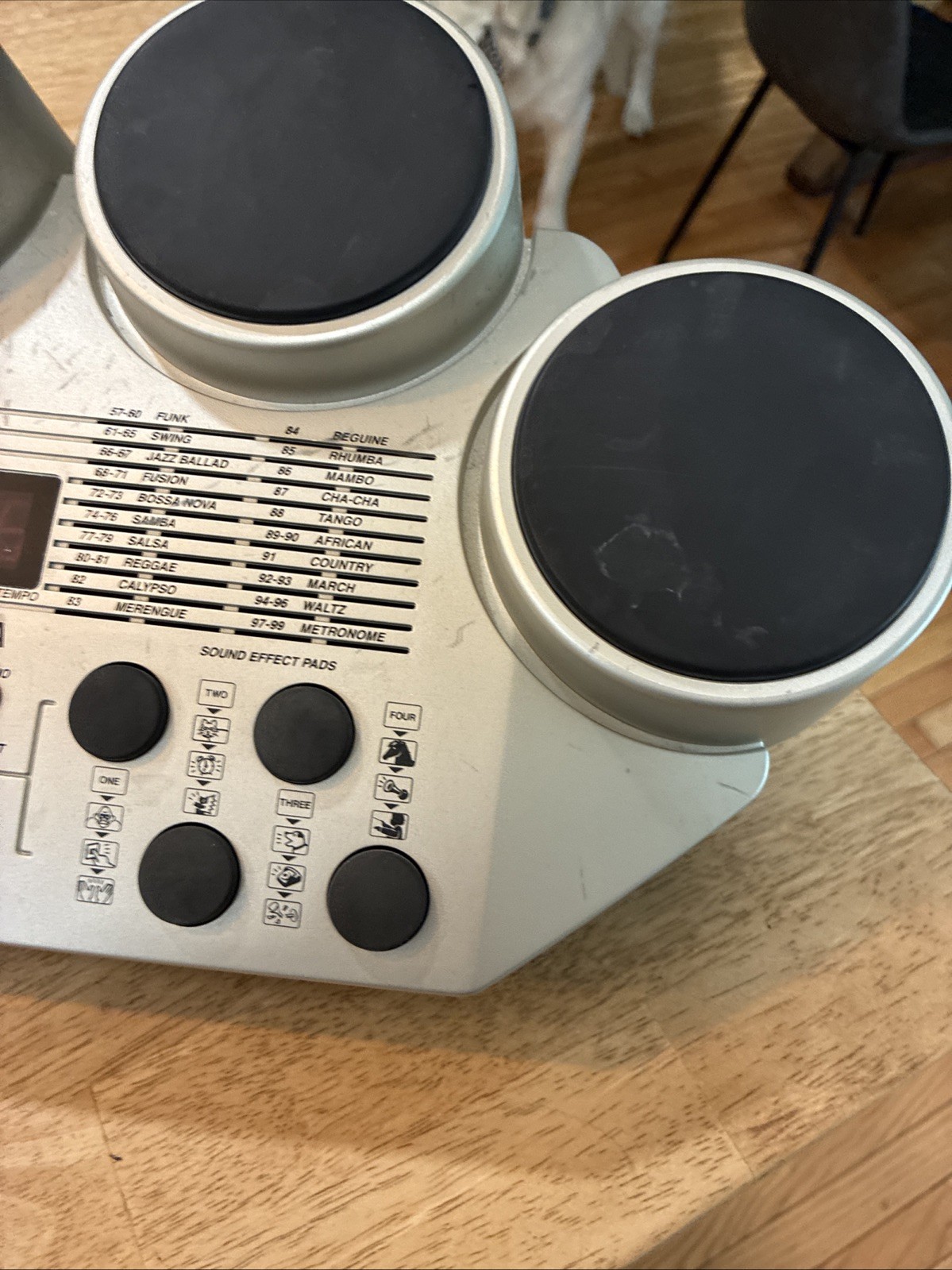 Yamaha DD-20C Digital Percussion Drum Pad Electronic Drum Machine Works No Cord