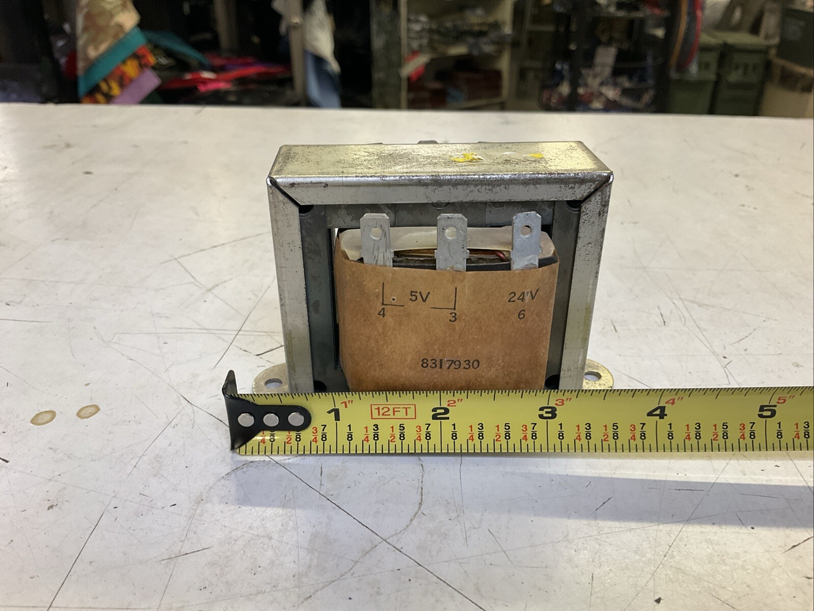 A/C VOLT POWER TRANSFORMER INPUT 115 VOLTS OUTPUT: 5volt 5 Amp Or 24volt 5amps