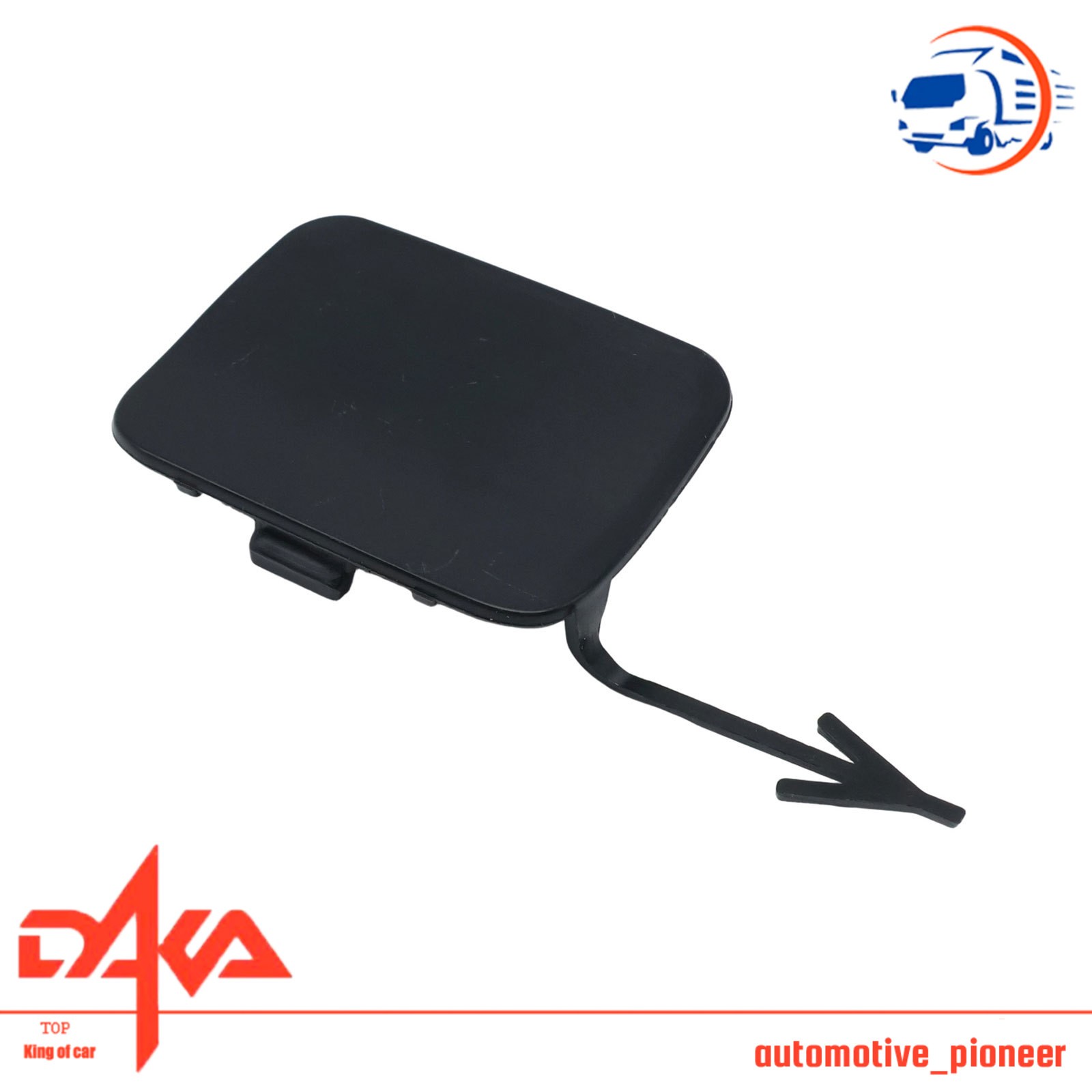 Left Side Rear Bumper Tow Hook Cover Eye Cap For Audi Q7 4MB Base 2016-2019 New