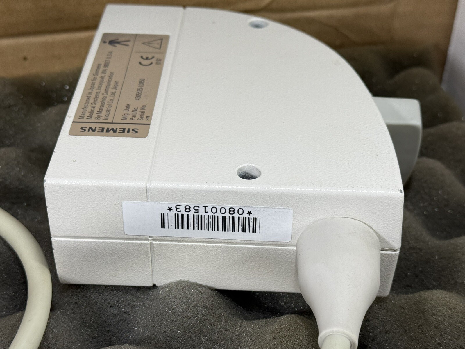 Siemens 10.0L25 Linear Array Ultrasound Probe for Sonoline Versa Pro