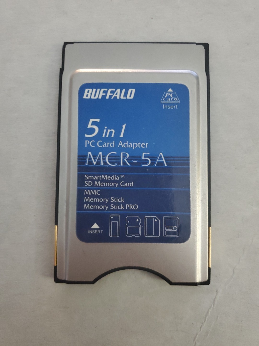 EDUP PCMCIAMCR-5A 5-in-1 Card Reader for Laptop/Notebook (SD/SM/MMC/MS/MS Pro)