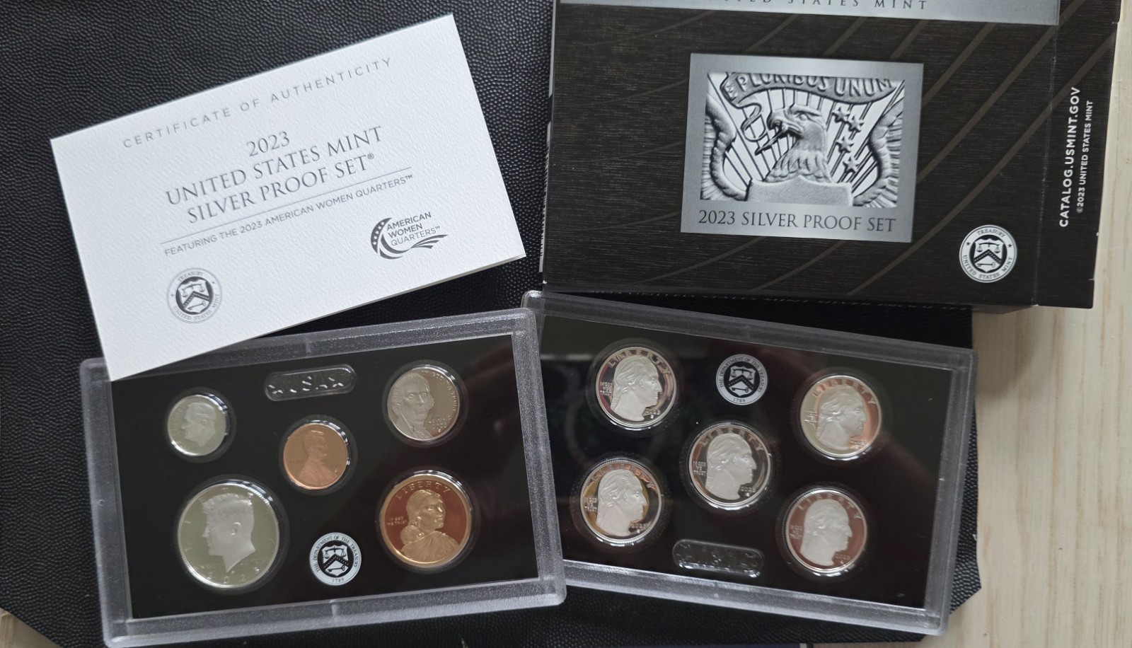 2023-S US MINT SILVER PROOF SET with all OGP/COA/BOX