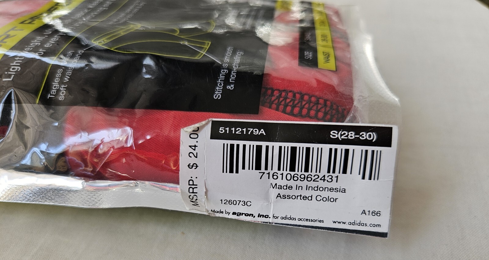 Adidas Men's Boxer Briefs 2 Pack S M L XL Black Blue Red Gym Performance Clima