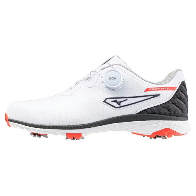 Mizuno Golf Shoes NEXLITE UW BOA 51GQ242091 White/Black Wide F 2024 Soft Spike
